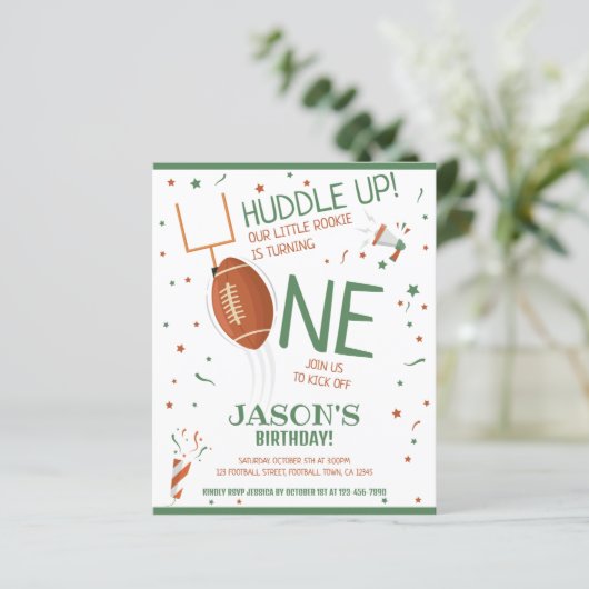 我々の小さなルーキーサッカー予算の最初の誕生日 (スタンド正面)