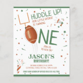 我々の小さなルーキーサッカー予算の最初の誕生日 (正面)