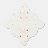 我々の小さな妖精に魅了された妖精の誕生日パーティー フェイバーボックス (折り畳みなし)