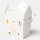 我々の小さな妖精に魅了された妖精の誕生日パーティー フェイバーボックス (オープン)