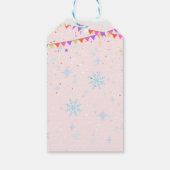 我々の小さな子犬 | 北極動物赤ちゃんシャワー ギフトタグ (裏面)