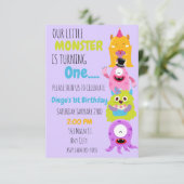 我々の小さな怪物は1つの招待状を 招待状 (スタンド正面)