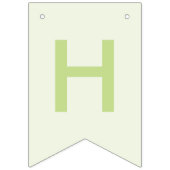 我々の小さな怪物 |カラフル3体のモンスター バンティングフラッグ (第2の旗)