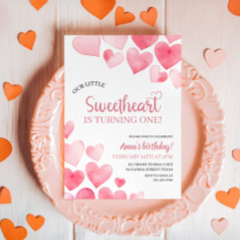 我々の小さな恋人が一つの誕生日を回す 招待状