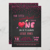 我々の小さな恋人は一つの招待状Bを回している 招待状 (正面/裏面)