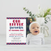 我々の小さな爆竹は一つの招待状を回している 招待状 (スタンド正面)