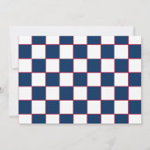 我々の小さな爆竹は一つの招待状を回している 招待状 (裏面)