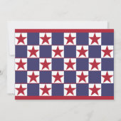 我々の小さな爆竹は一つの招待状を回している 招待状 (裏面)