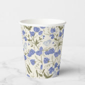 我々の小さな甘いエンドウ豆が一つ回っている 紙コップ (右)