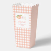 我々の小さな甘いピーチワンベビーファースト誕生日 フェイバーボックス (正面)