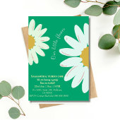 我々の小さな花は、1つのフローラ玉の誕生日を変える 招待状