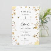 我々の小さな蜂蜜は一つの蜂の招待を回している 招待状 (スタンド正面)