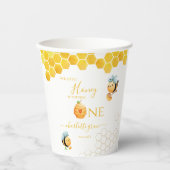 我々の小さな蜂蜜は、ある日に変わろうとしている 紙コップ (正面)