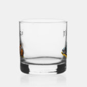 我々の小さな運転手に乾杯 ウイスキーグラス (左)