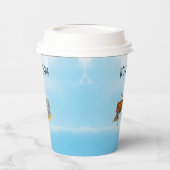 我々の小さな運転手に乾杯 紙コップ (左)