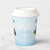 我々の小さな運転手に乾杯 紙コップ (右)