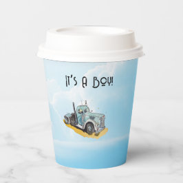 我々の小さな運転手に乾杯 紙コップ