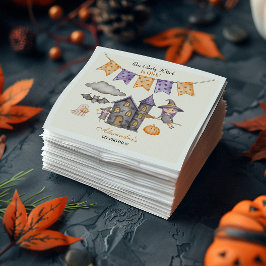 我々の小さな魔女が一人に変わる スタンダードカクテルナプキン