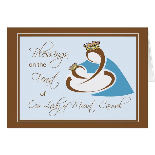 我々の山カルメルのカトリックの饗宴 (正面横)