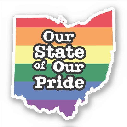 我々の州のプライド |オハイオ シール (正面)