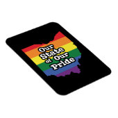 我々の州のプライド |オハイオ マグネット (右側)