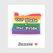 我々の州のプライド |オレゴン シール (シート)
