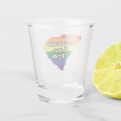 我々の州のプライド |サウスカロライナ ショットグラス (裏面)