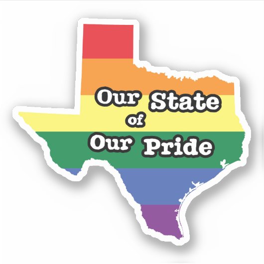 我々の州のプライド |テキサス州 シール (正面)