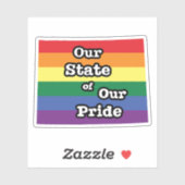 我々の州のプライド |ワイオミング シール (シート)