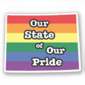 我々の州のプライド |ワイオミング シール (正面)