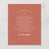 我々の希望に応える |クリスマスレター&6写真 (裏面)