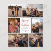 我々の希望に応える |クリスマスレター&6写真 (正面)