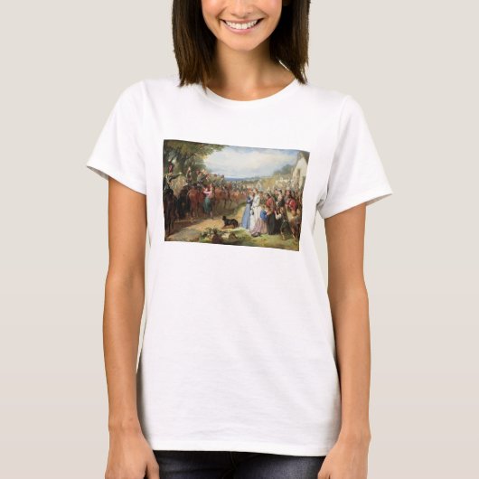 我々の後ろ離れにいる女の子 – の出発 Tシャツ (正面)