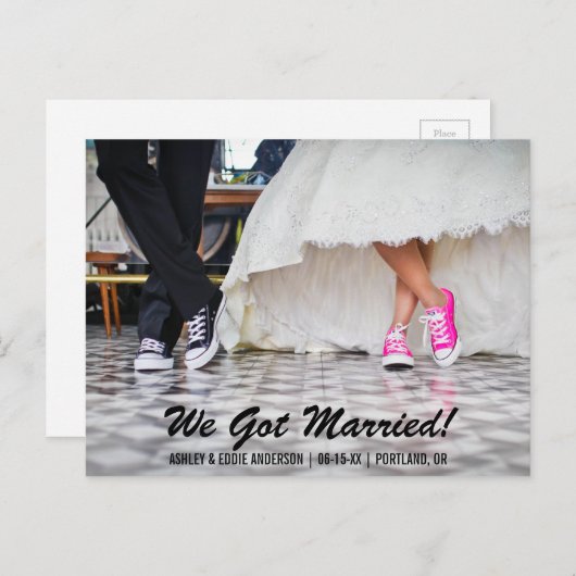 我々の得駆け落ち案内はがききS 案内ポストカード (正面/裏面)