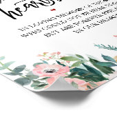 我々の心に永遠に残る素朴なメモリアルサイン ポスター (角)