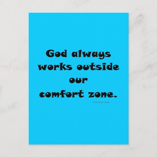 我々の心地よい域 ポストカード (正面)