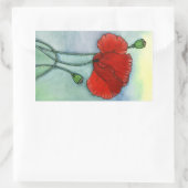 我々の忘れ命 長方形シール (バッグ)