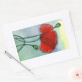 我々の忘れ命 長方形シール (封筒)