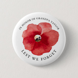 我々の忘れ命 Remembrance Dayを記念して 缶バッジ