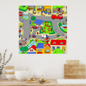 我々の忙し近所 ポスター (キッチン)