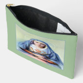 我々の悲しみの女神と祈りの言葉 アクセサリーポーチ (見開き)