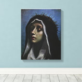 我々の悲しみの女神 キャンバスプリント (インサイチュ (ウッドフロア))