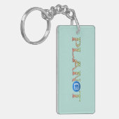 我々の惑星のための植物 キーホルダー (正面左)