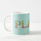 我々の惑星のための植物 コーヒーマグカップ (左)