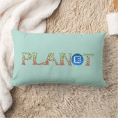 我々の惑星のための植物 ランバークッション (ブランケット)