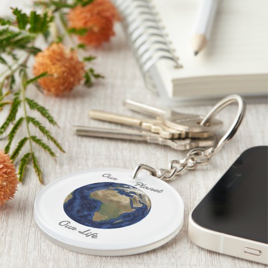 我々の惑星キーチェーン キーホルダー (正面右)