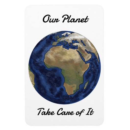 我々の惑星 マグネット (縦)