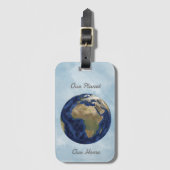 我々の惑星 ラゲッジタグ (正面縦)