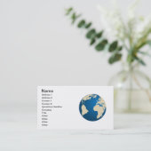 我々の惑星 名刺 (スタンド正面)