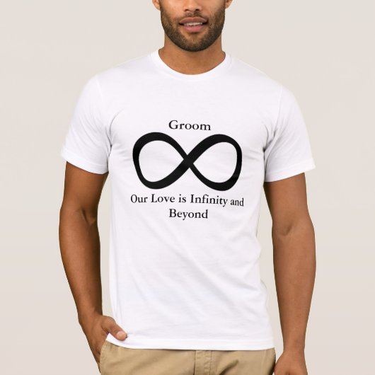 我々の愛は無限で先を行く Tシャツ (正面)